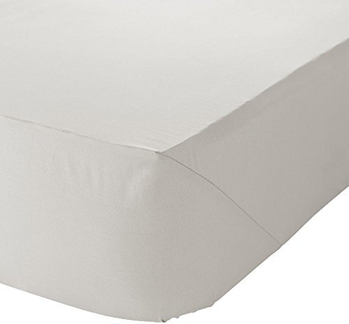Catherine Lansfield Easy Iron Percale Super King Fitted Cream