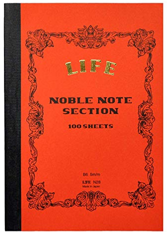 LIFE B6 N28 Notebook Quardrille