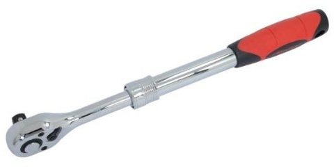Neilsen CT1695 1/2in Dr Extendible Ratchet Extendable Ratchet Handle 12–17in 305–445mm