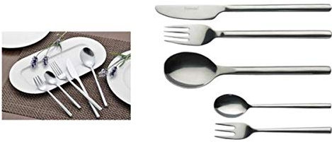 Esmeyer 142-159 Kuchengabel Silke, 12er Set, aus Edelstahl 18/0