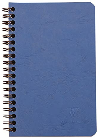 Clairefontaine 786164C Spiralheft Nomaddict 11x17cm 60 Blatt liniert Blau