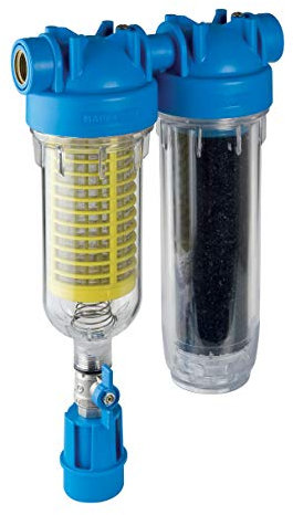 HYDRA Rainmaster DUO RLH LA 1 Zoll Wasserfiltergehäuse plus Filter