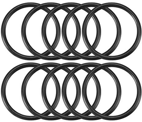sourcing map 10er Pack Nitrilkautschuk O-Ringe Dichtung 18mm ä.D. 15mm i.D. 1,5mm Breite