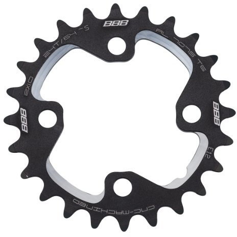 BBB - Plato Aluminio MTB 2X10 24T/64 Shimano XT Bcr-46S