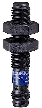 Schneider Electric XS4P08PA340S Näherungssensor, 2,5 mm, Induktiver Sensor Xs4 M8, L42 mm, PPS, Sn2,5 mm, 12,24 VDC, M8