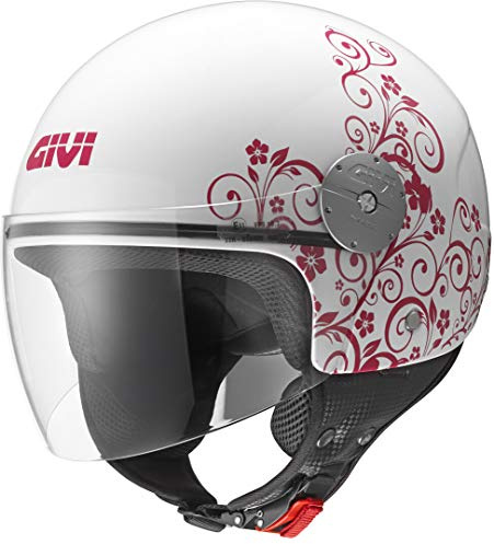Givi HPS 10.7 Mini-Jet-Helm Blumen Grafik H107FANPK54