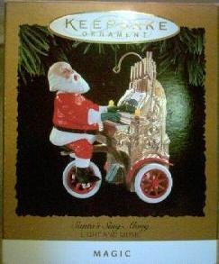 1994 Santa Singen Magic Hallmark Ornament