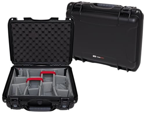 Gator Cases Titan Series GU-1711-06-WPDV wasserdichter Werkzeugkoffer mit verstellbarem Trenneinsatz, 43,2 x 30 x 16,3 cm