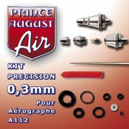 PRINCE AUGUST - AA123 - Kit précision de 0,3mm pour Aérographe Prince-August A112. - 3760165001232