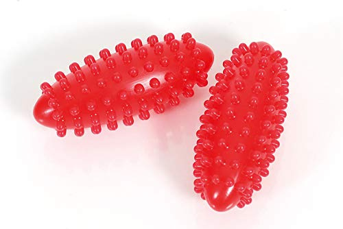 Massageball Togu Bantoo 2er Set Igelball rot für Fußmassage und Faszien