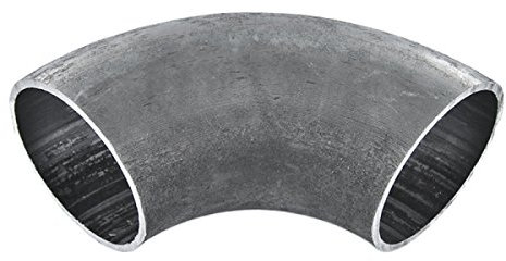 Stahl Schweißbogen 3D 3S 90° Rohrbogen Siederohrbogen schwarz Schweißfitting Rohr Schweißen Rundrohrbogen nahtlos | EN 10253-1 S235 | 33,7 x 2,6 mm