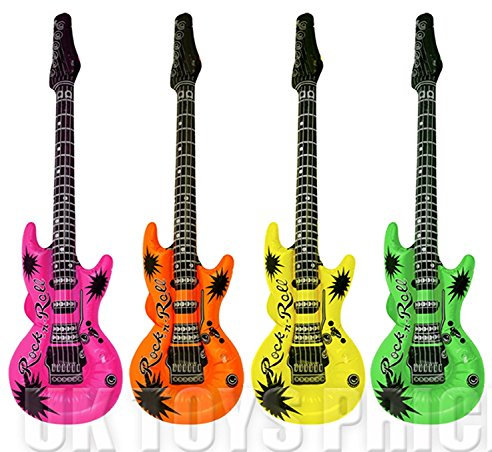 HENBRANDT Guitare Gonflable (1 Couleur Assortie)