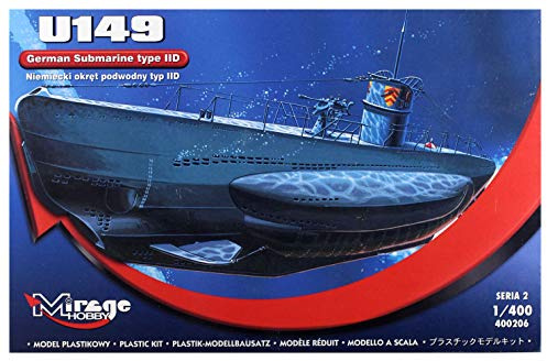 Mirage Hobby 40026 - Deutsches U-Boot U 149 Typ IID, Schiff