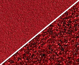 Aquariumpflanzen.net 3x5kg Farbsand rot 0,4-0,8mm, Bodengrund, Aquariensand, Kies
