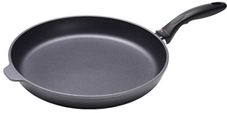 Swiss Diamond Non-Stick Cast Aluminum 32 cm (12.5) Fry Pan, Grey/Black