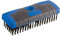 Silverline Detachable Steel Wire Broom Head 6 Row (599072), Black