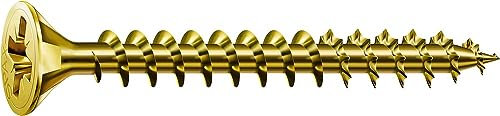 SPAX Schrauben Senkkopf-Z, Gelb Verzinkt, 3,0 x 16 mm - 1000 Stück