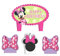 Party TimeDisney Minnie Mouse Bow-tique Molded Mini Character Birthday Candle Set, Pink , 1.25 Wax by TradeMart Inc.