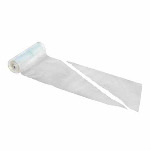 100 sac a poche a rotolo monouso da 46 x 23 cm trasperenti