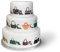 Edible Decor Sheet Shoes & Bags Girls Border Ribbon for larger cake - Perfect for Decorating Your Cakes- Easy to Use