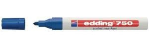Edding 750 Paint Marker Bullet Tip 2-4mm Line Blue Ref 4-750003 [Pack 10]