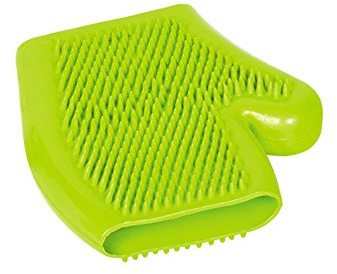 Nobby 67583 Massagehandschuh Vollgummi, grün
