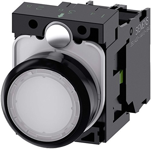 Siemens SIRIUS ATC Taster Rund Kunststoff weiß 1 NA LED 230 V Schraube