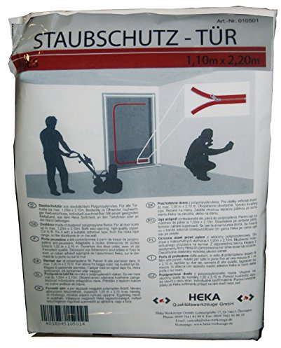 Staubschutztür 1,10m x 2,20m Heka Qualität