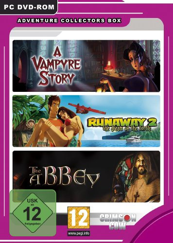 Adventure Collectors Box (A Vampyre Story / Runaway 2: The Dream of the Turtle / The Abbey)