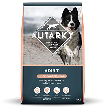 Autarky Hypoallergenic Succulent Salmon Dry Dog Food with Added Herbs, 6 kg