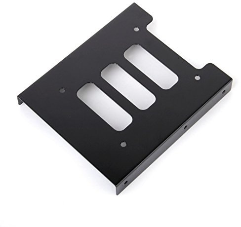 2.5 SSD HDD To 3.5 Black Mounting Adapter Bracket Dock Hard Drive Holder with Screws for PC