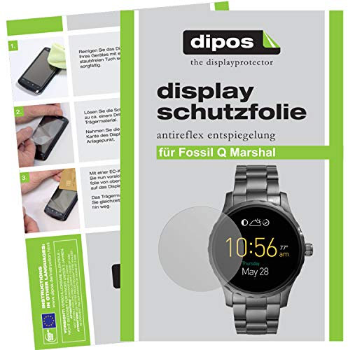 Dipos Fossil Q Marshal Protection d'écran (6 pièces) anti-reflet premium mat