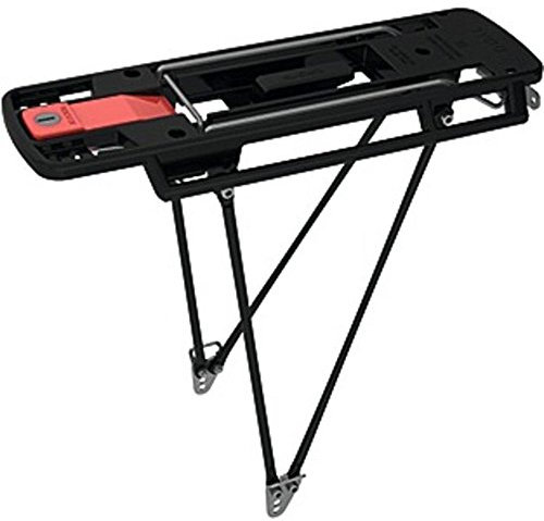Pletscher Unisex – Erwachsene Dual Gepäckträger, Schwarz, 28