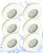 Trango 6er Set 6729IP-066-5WAK IP44 Einbaustrahler - Weiß matt inkl. 6x 5 Watt GU10 LED Leuchtmittel 3000K warmweiß Bad, Außen, Dusche, Feuchtraum Einbauleuchte, Badleuchte, Deckenspot, Deckenstrahler
