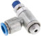 GRLA-1/4-QS-10-RS-D (534340) Drossel-Rückschlagventil Ventilfunktion:Drossel-Rückschlagfunktion