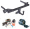 AHK Anhängerkupplung mit Elektrosatz 7 polig für MB A-Series W-169 / B-Series W245 2004- Anhängevorrichtung Hängevorrichtung - starr, mit angeschraubtem Kugelkopf