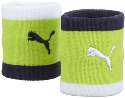 PUMA Schweißband Fitness, Lime Punch-Nightshadow Blue-White, 052256 04