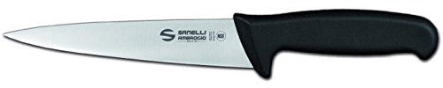 Sanelli Ambrogio Supra Coltello Scannare, 18 cm, Acciaio Inox, Grigio