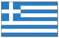 Flagge Griechenland 90 x 150 cm Fahne mit 2 Ösen 100g/m² Stoffgewicht Hissflagge Hiss