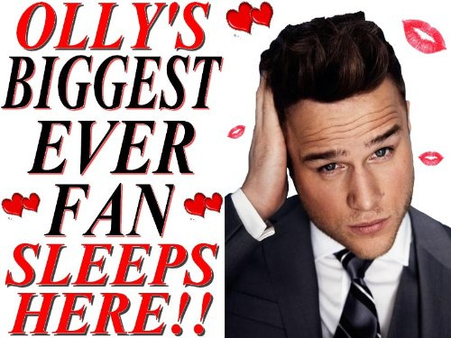 *** FREE POSTAGE *** OLLY MURS INSPIRED PILLOW CASE * PERMANENT LARGE IMAGE PRINTED ONTO A LUXURY SILKY PILLOWCASE *