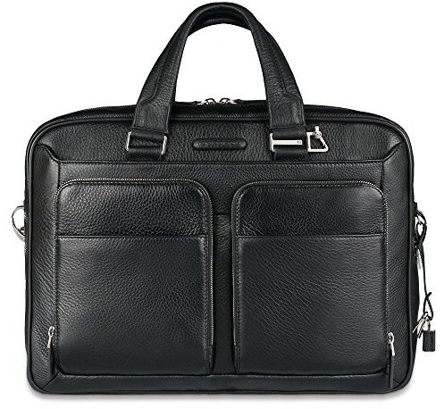 Piquadro Modus Aktentasche Leder 39 cm Laptopfach