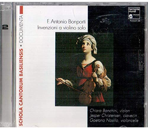 Francesco Antonio Bonporti - Invenzioni a violino solo