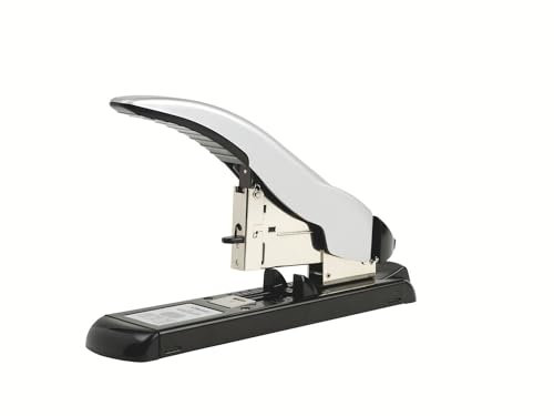 Rexel Goliath 02041 Hochleistungshefter mit Metallgehäuse, 70 mm Einlegetiefe, Kapazität 100 Blatt