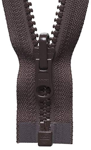 YKK Reversible Zip, No. 570 Brown, 76 cm Length