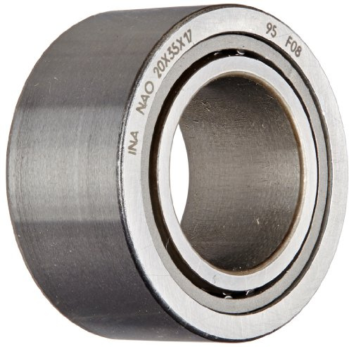 INA nao20 X 35 X 17 Nadellager, mit inneren Ring, Stahl Käfig, offenes Ende, metrisch, 20 mm ID, 35 mm Außendurchmesser, 17 mm Breite, 18000RPM Maximale Drehzahl