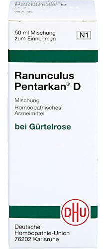 DHU Ranunculus Pentarkan D Mischung bei Gürtelrose, 50 ml Lösung