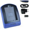 Chargeur (USB/Auto/Secteur) pour EN-EL14a / Nikon DF, D3300, D3400, D5300, D5500 / Coolpix P7800 - v. liste!