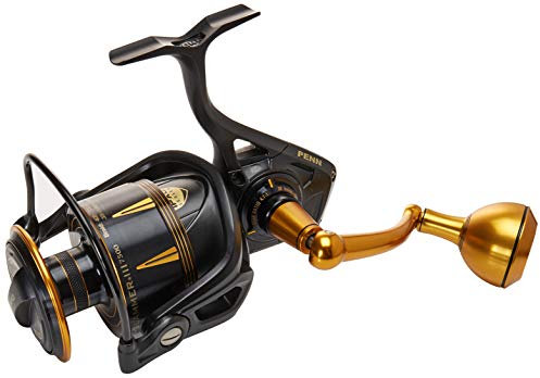 PENN Slammer III Salzwasser-Spinnrolle – Vollmetall-, Hochleistungs-Spinn-, Jigging- oder Kunstköderrolle – für Boot, Ufer oder Kajak