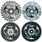 4 x TopsTools CSK115_4 115mm 120mm 24T 44T 60T Diamond 9.5mm Bore HSS Saw Blades