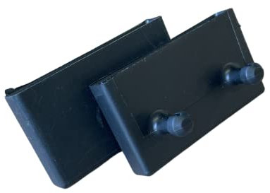 BISHOPS BEDS LTD Lattenrost Halter (63 mm) für Seitenschienen, 10 Stück